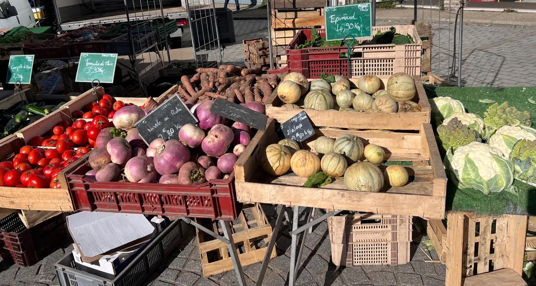 Les tomates et melons toujours présents