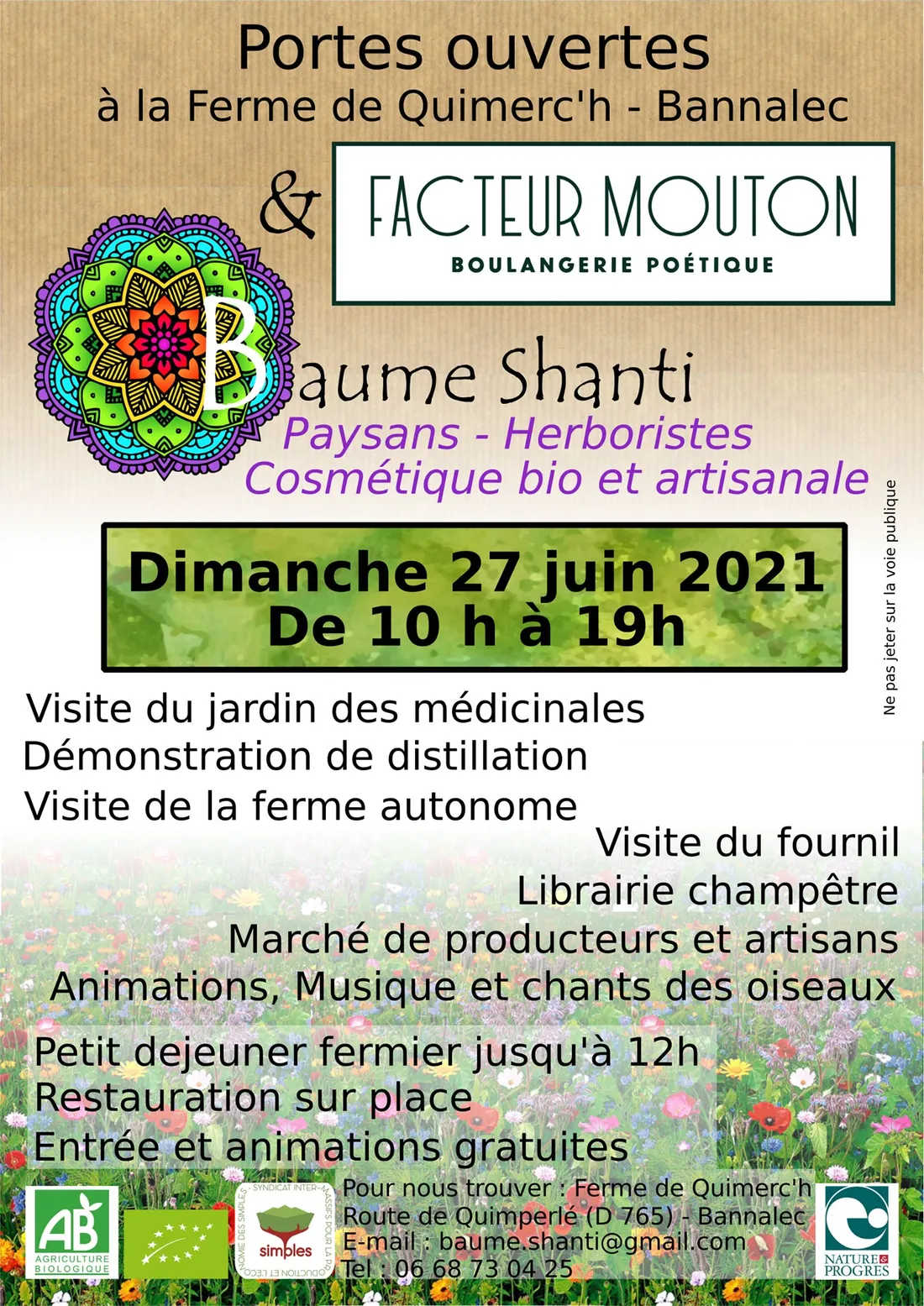 Programme des portes ouvertes