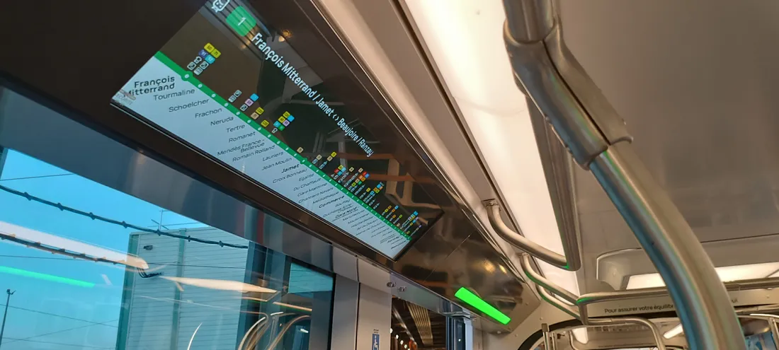 Nouvelle rame de tramway