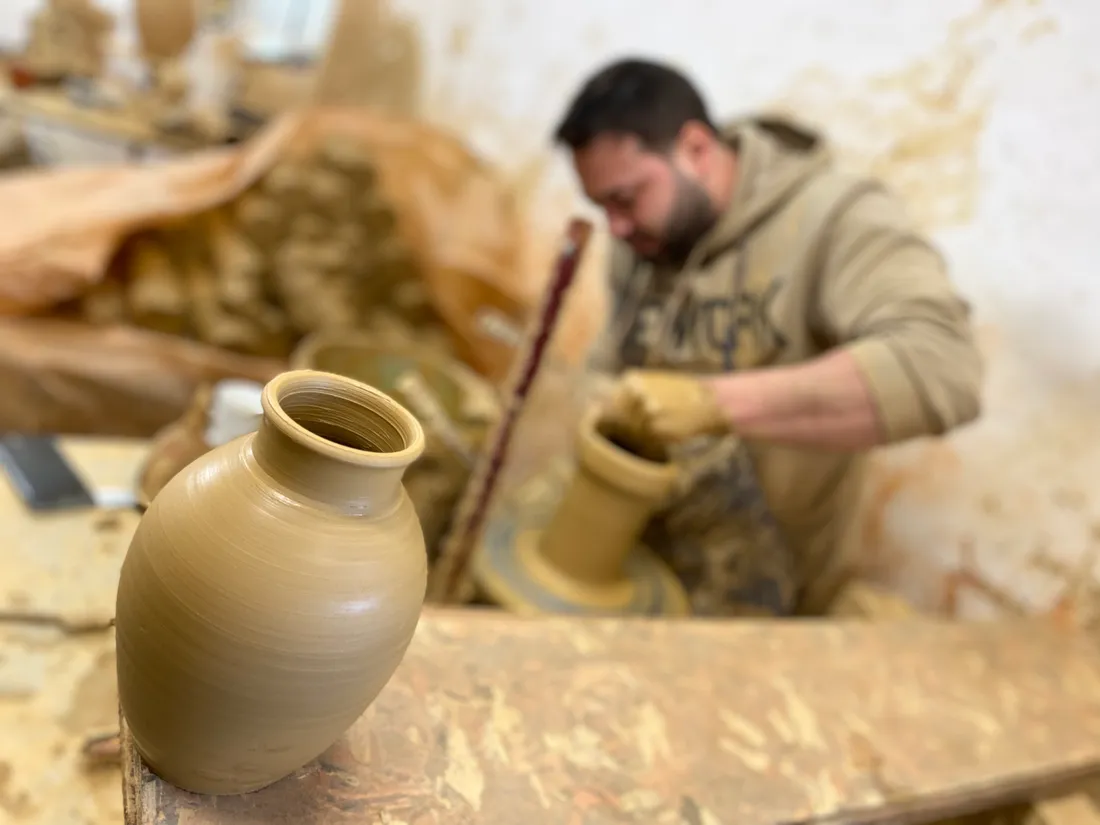 Les ollas sont fabriquées à la main