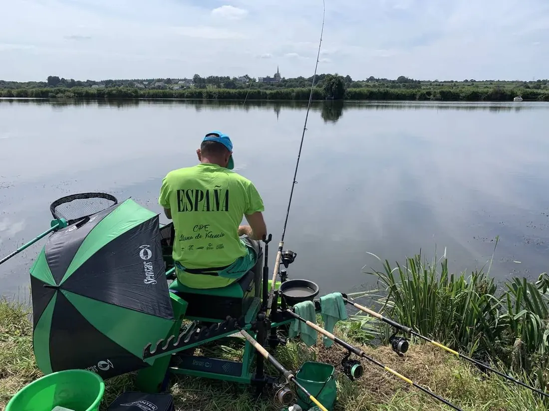 Un pécheur Espagnol à l'entrainement cette semaine.