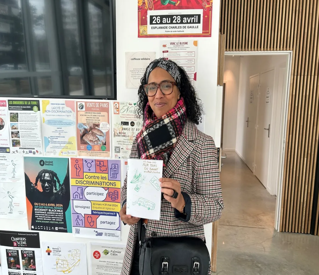 Mérieme, bénévole à Polyblosne