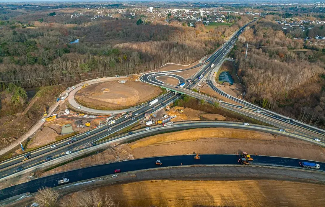 Les travaux de la porte de Gesvre