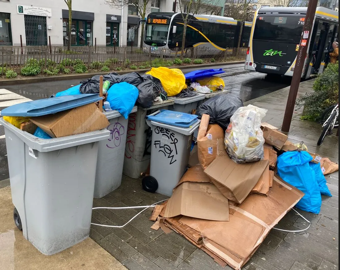 poubelles nantes