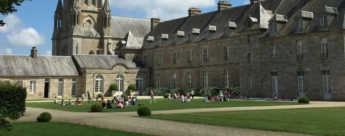 Le château de Quintin (22).