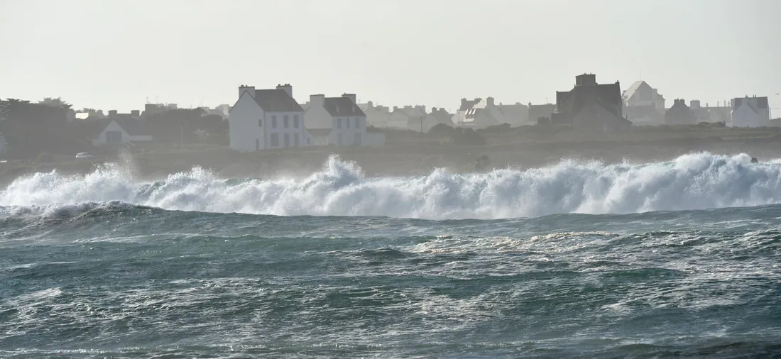 Tempête en Bretagne