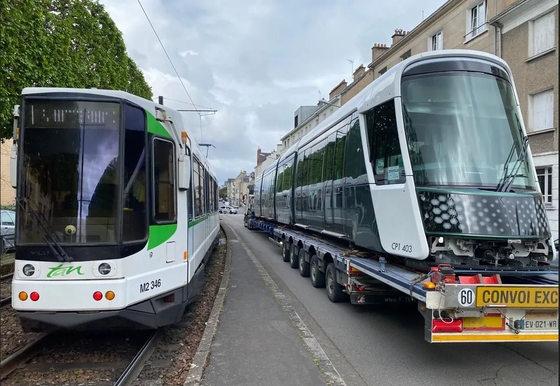 Nouveau tram Nantes