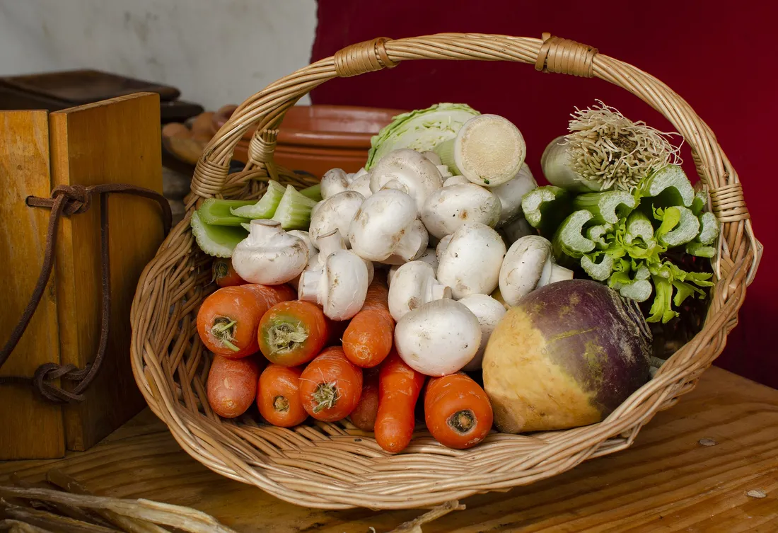 Illustration de légumes 