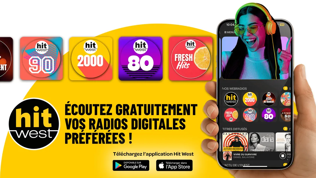 Replay Toutes les webradios d'Hit West : années 80, 90, 2000, Fresh ...
