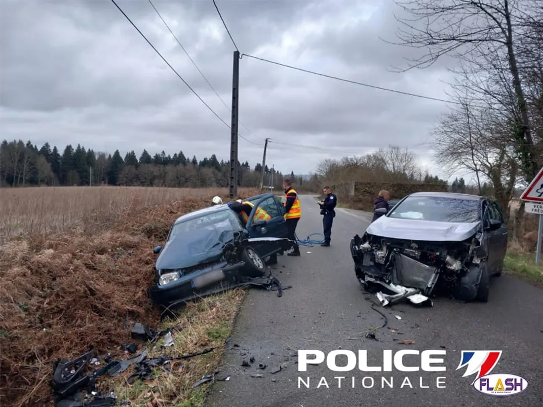 Police accident 23 janvier 2024