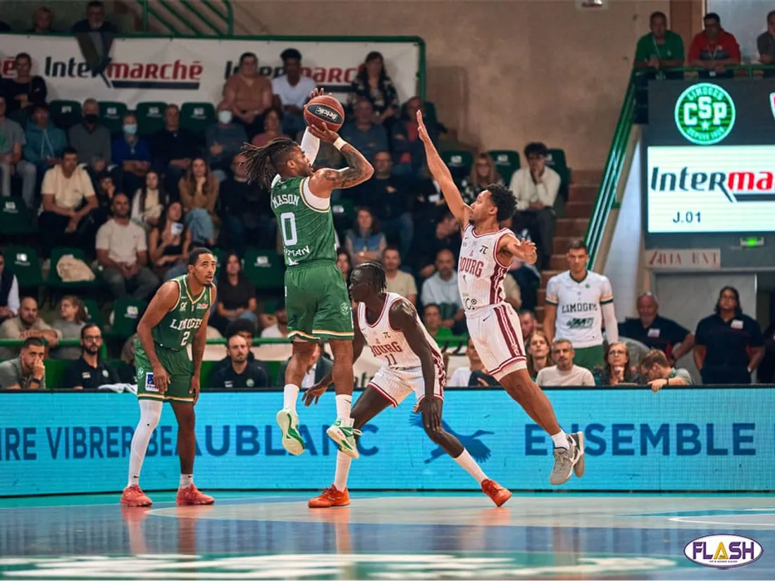 Limoges CSP 27 septembre 2025 Bourg en Bresse Betclic Elite championnat 1er journée