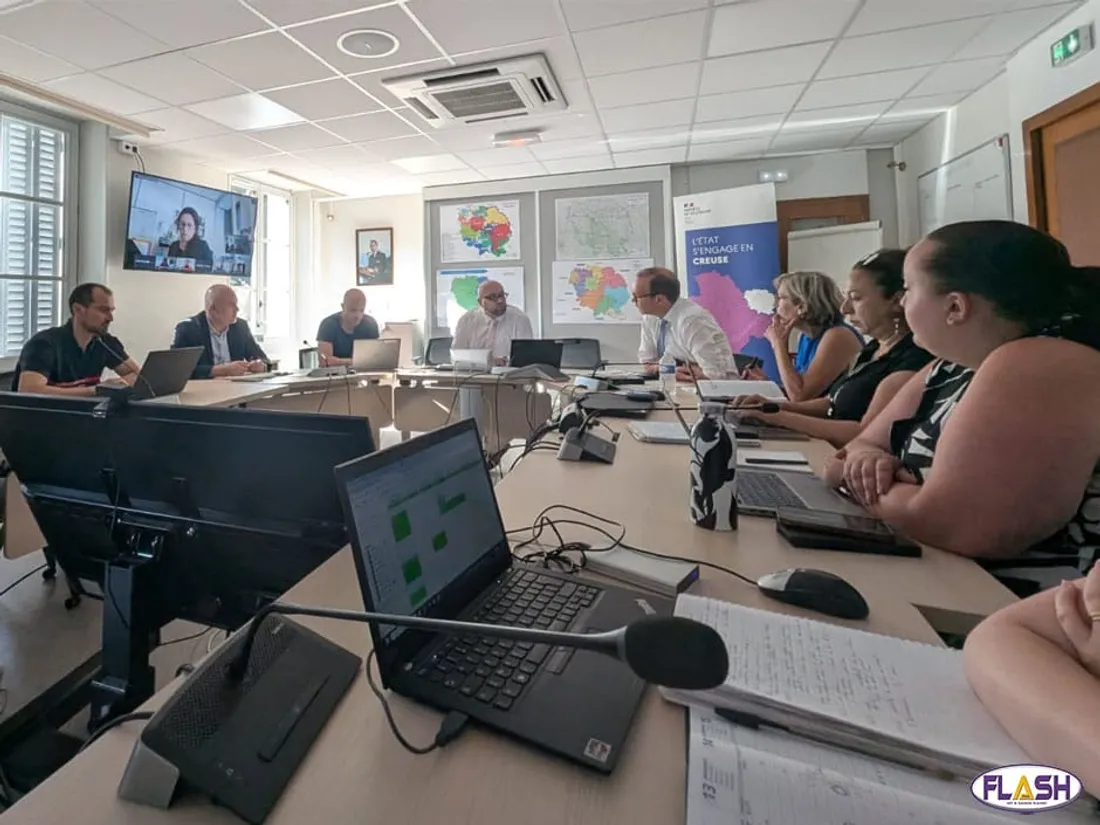 Plan ORSEC préfecture Creuse vigilance orange canicule fortes chaleurs cellule de crise