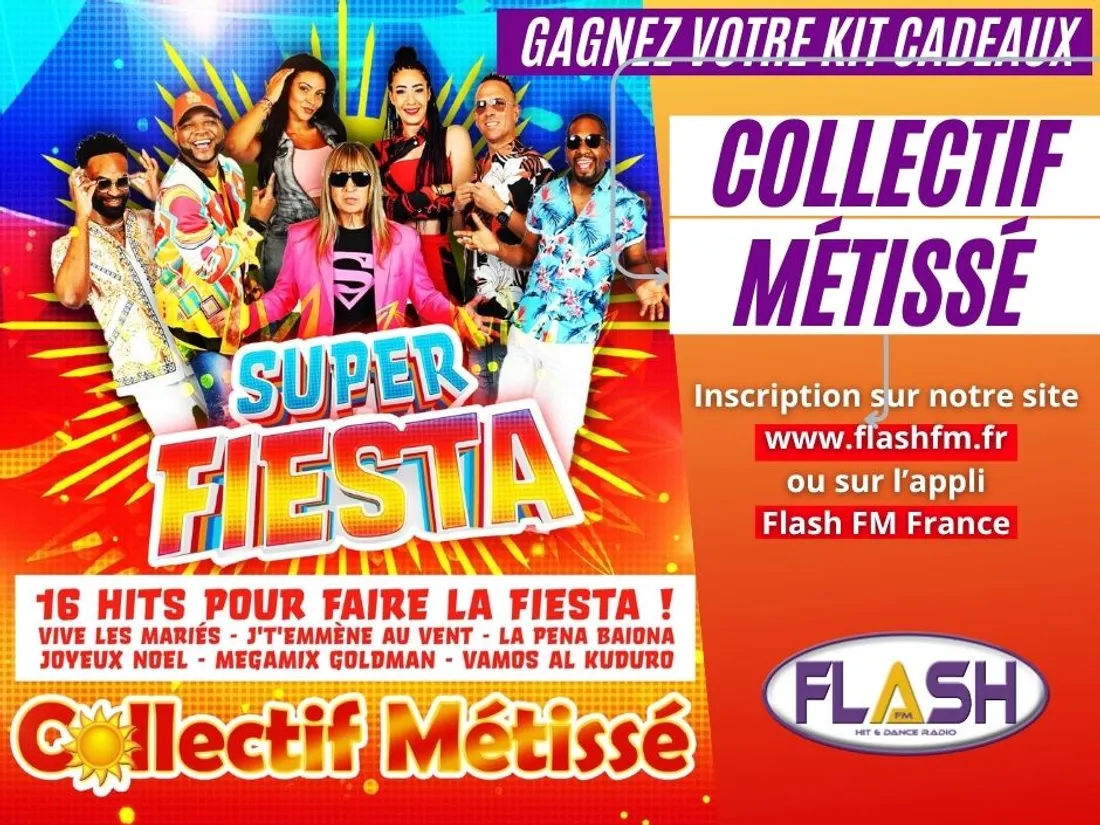 Gagnez votre kit cadeaux Collectif Métissé 2025 avec Flash FM