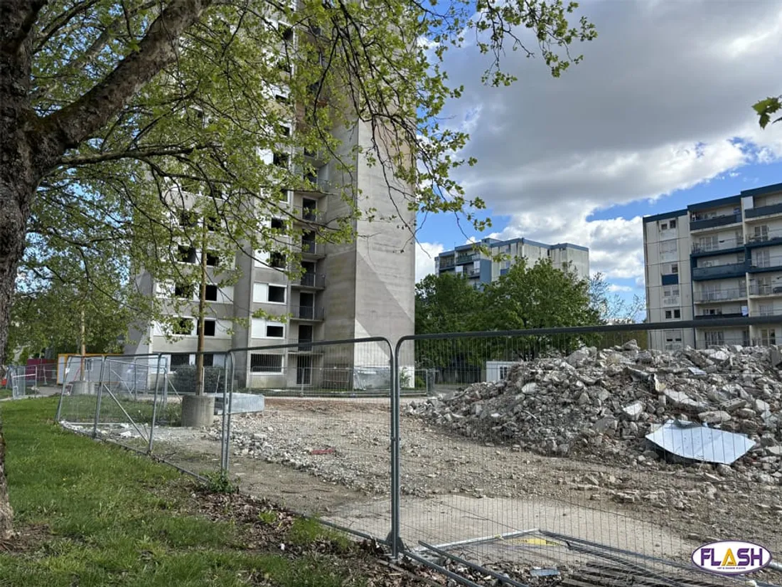 Démolition Beaubreuil 8 octobre 2024