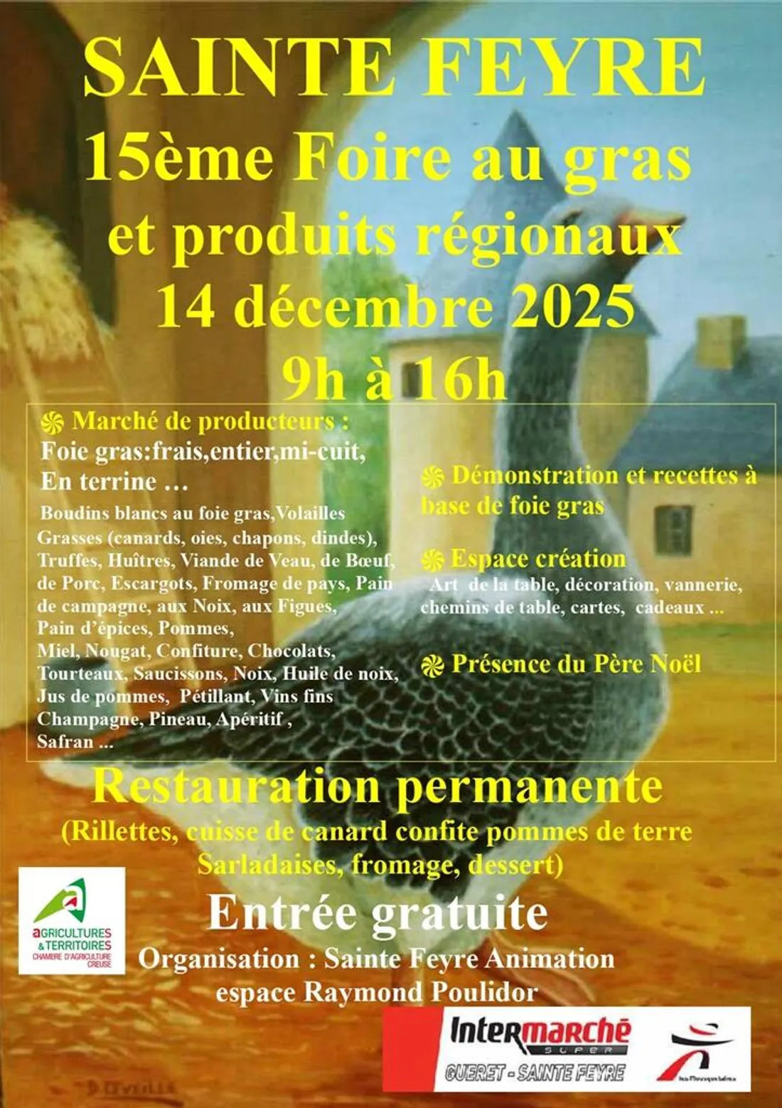 Foire au gras de Sainte-Feyre