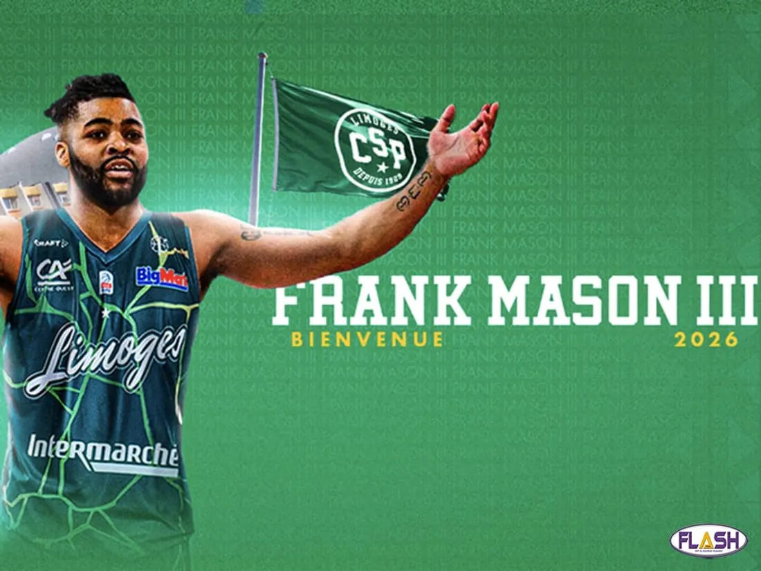 Frank Mason III basket Limoges CSP Betclic Elite recrutement saison 