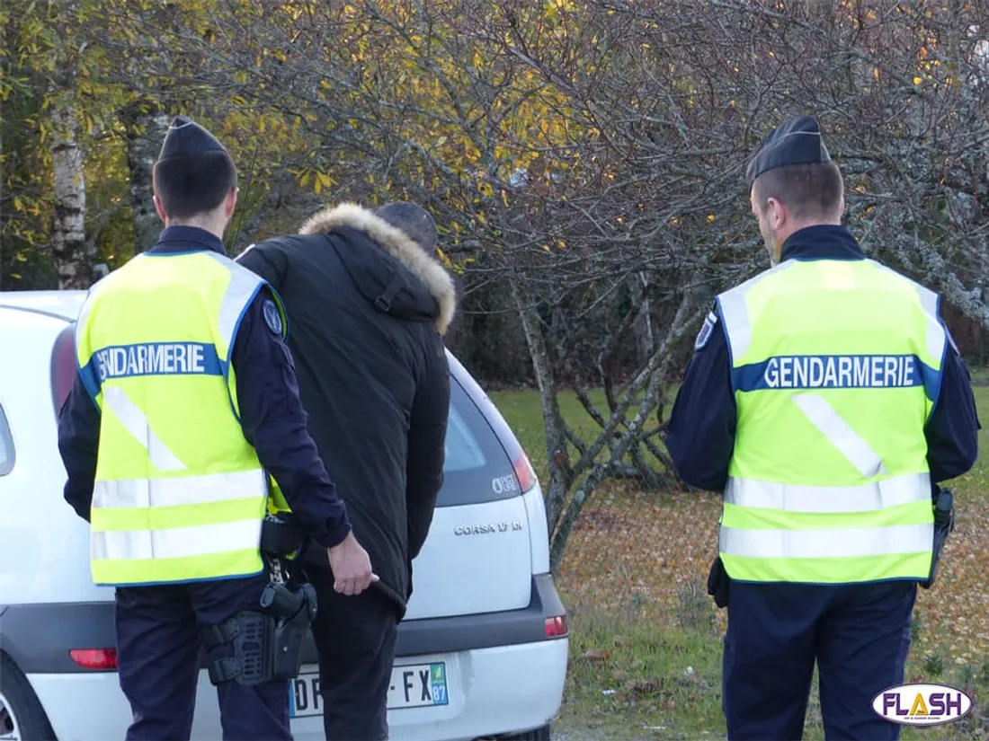 Gendarmerie Haute-Vienne controles routiers excès de vitesse alcool produits stupéfiants retrait