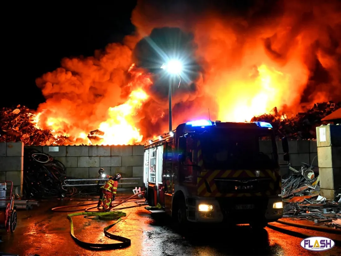 Incendie Pompiers 5 mai 2024