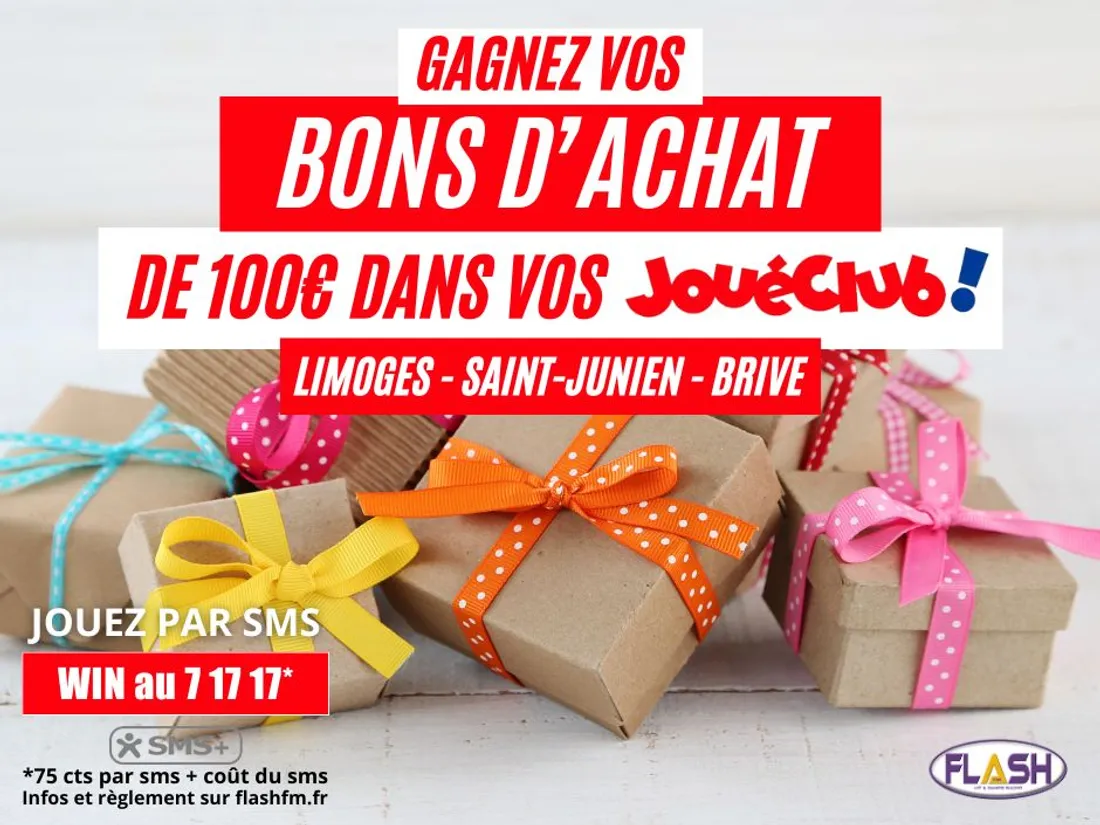 C'est Noël avant l'heure sur Flash FM ! Gagnez vos bons d'achat de 100 € chez JouéClub !