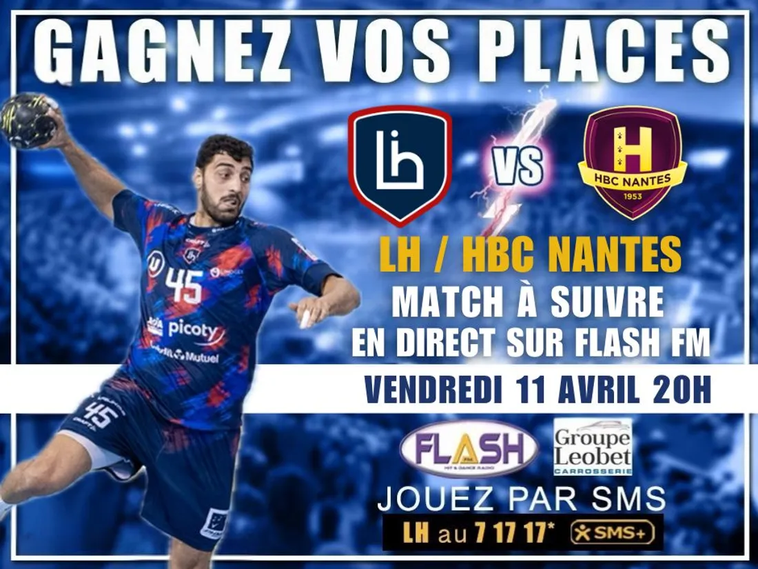Gagnez vos places avec Flash FM pour le match Limoges Handball contre Nantes