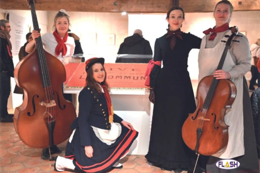 Les Pétroleuses  spectacle musical Banque Alimentaire 87 29.10.2024 FLASH FM