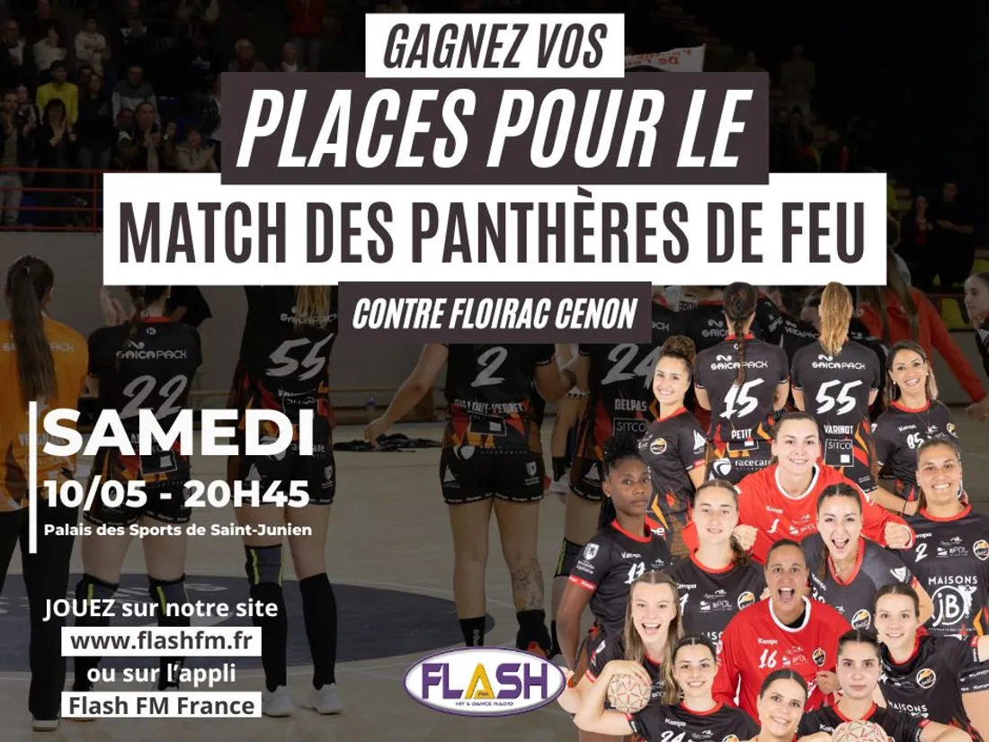 Gagnez vos places avec Flash FM pour le match du ROC ASSJ HB 87 de Saint Junien contre Floirac