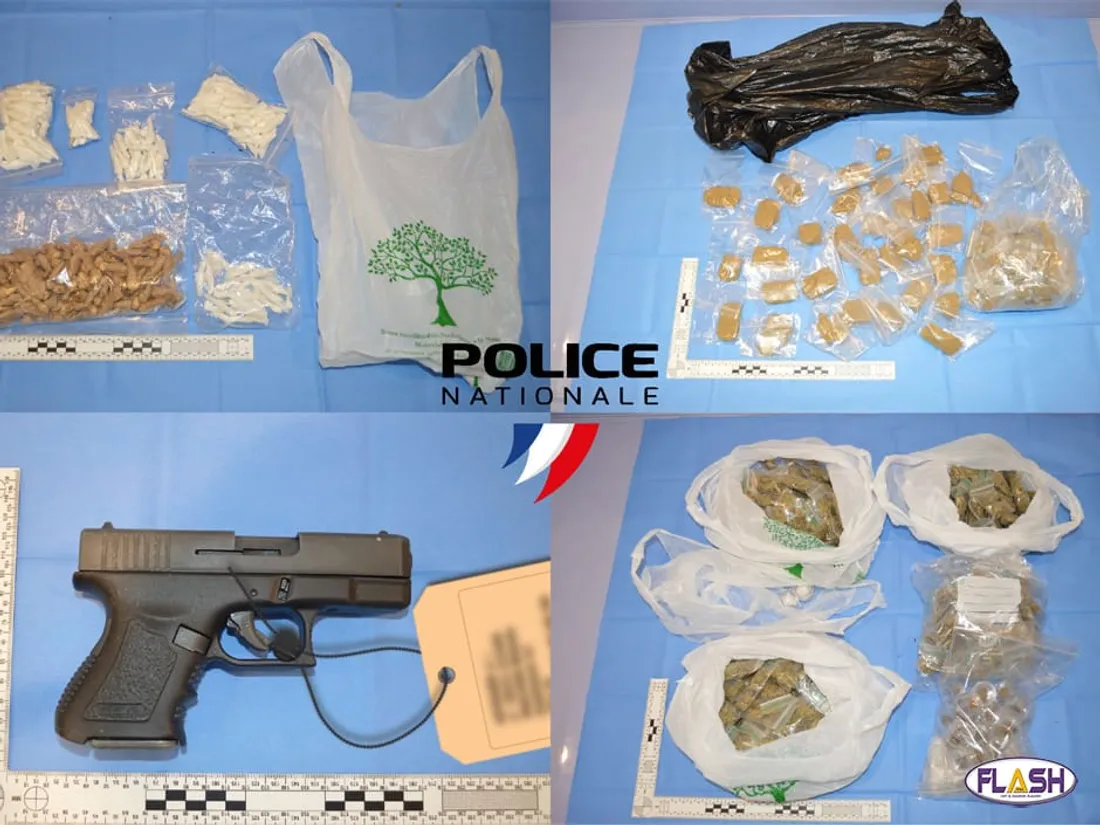 Police produits stupéfiants 14 février 2024