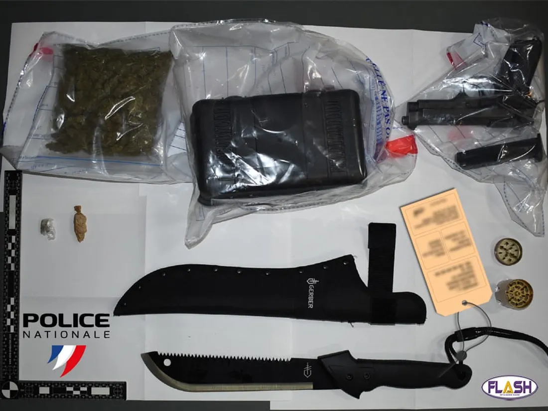 Produits stupéfiants Police 16 janvier 2024