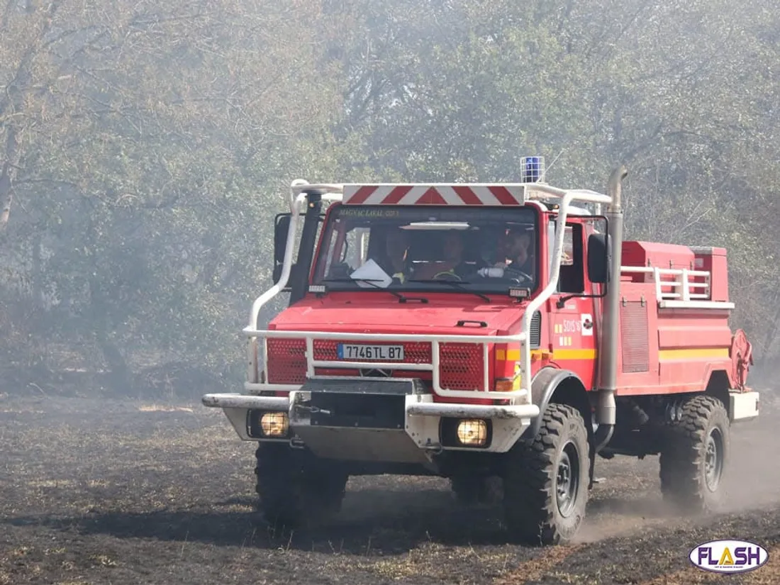 incendies Creuse SDIS 23 pyromane incendiaire garde à vue justice flammes hectares détruits