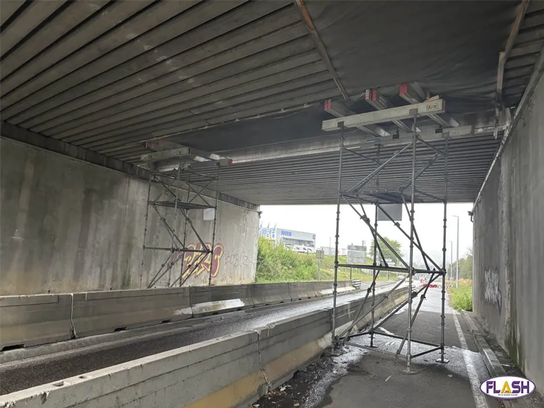 Pont A20 Beaubreuil échangeur 29 travaux reprennent consolidation restrictions circulation balisage