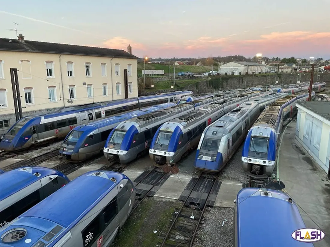 TER Nouvelle-Aquitaine circulation suspendue canicule fortes chaleurs Limoges trains SNCF
