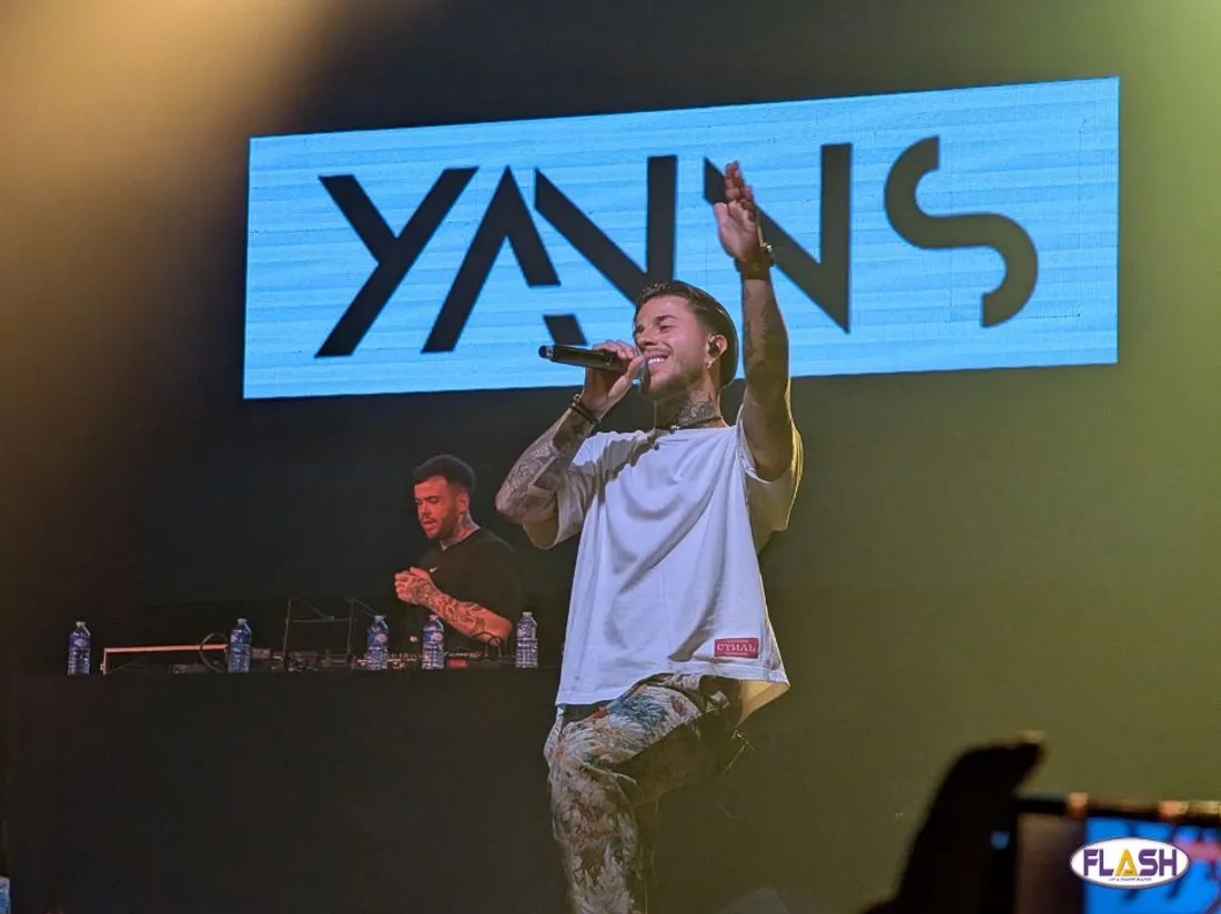 Yanns lors du concert Hit Générations à Brive la Gaillarde 