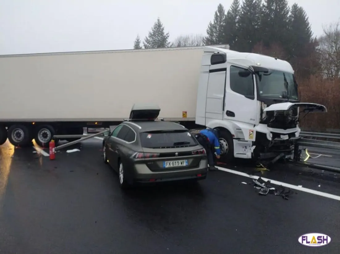 Accidents A89 Corrèze 060125