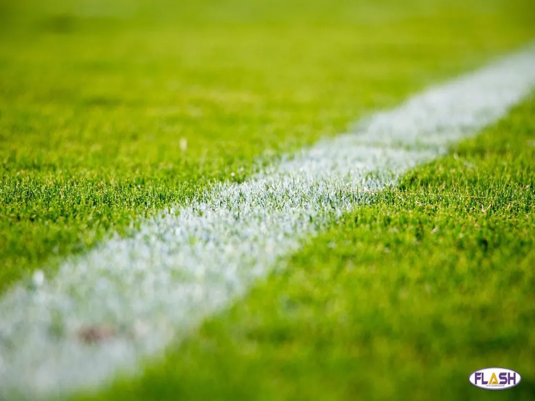 Illustration terrain de football