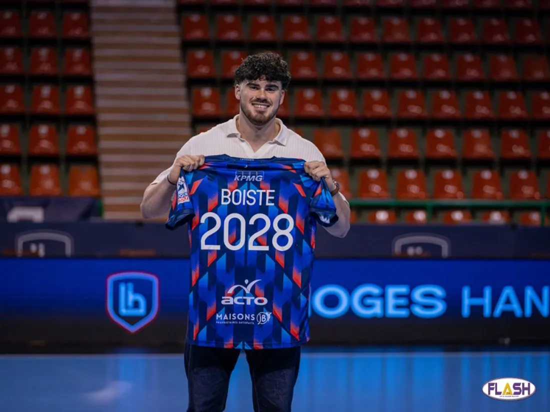 Premier contrat pro Axel Boiste Limoges Handball