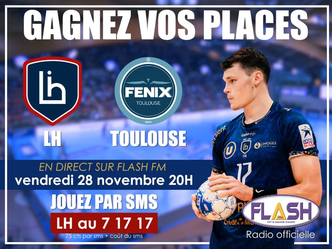Gagnez vos places pour le match du Limoges Handball contre Toulouse