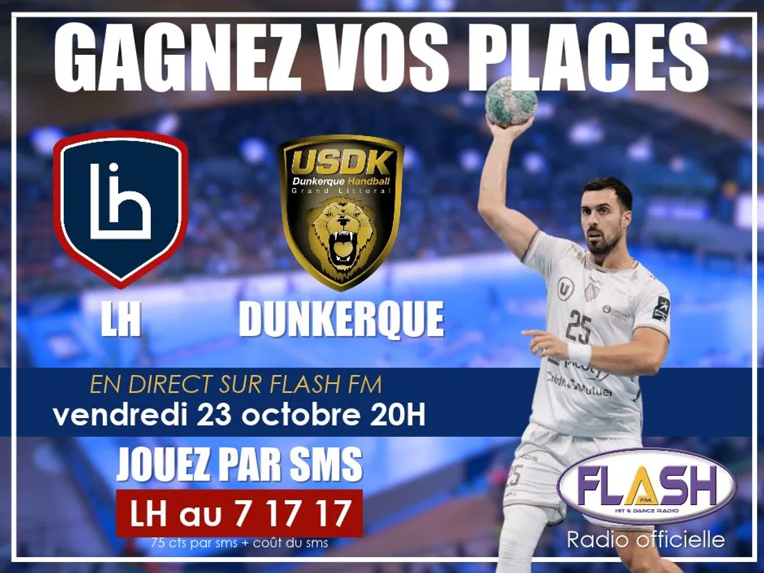Gagnez vos places pour Limoges Handball – Dunkerque avec Flash FM