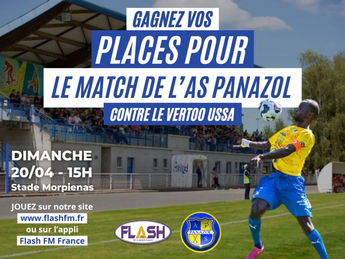 Gagnez vos places avec Flash FM pour le match AS Panazol Football / Vertou USSA