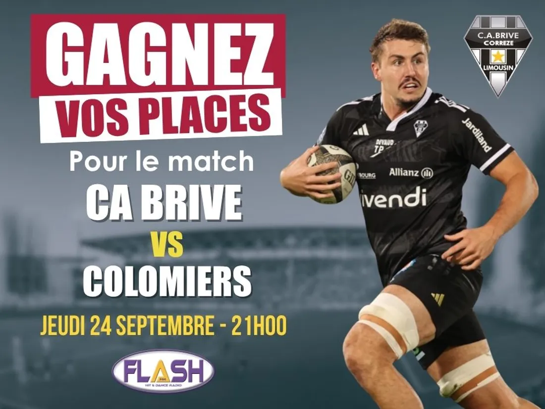 Gagnez vos places pour CA Brive – Colomiers