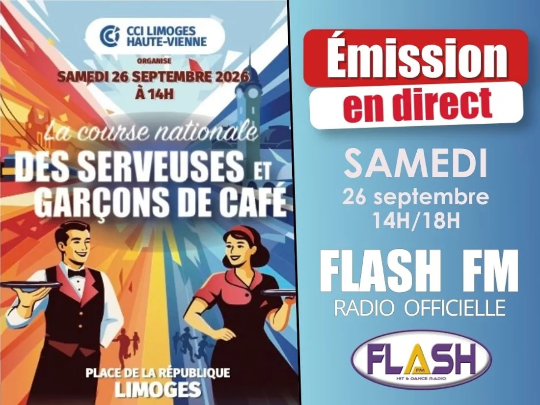 Course des serveuses et garçons de café à Limoges 2026