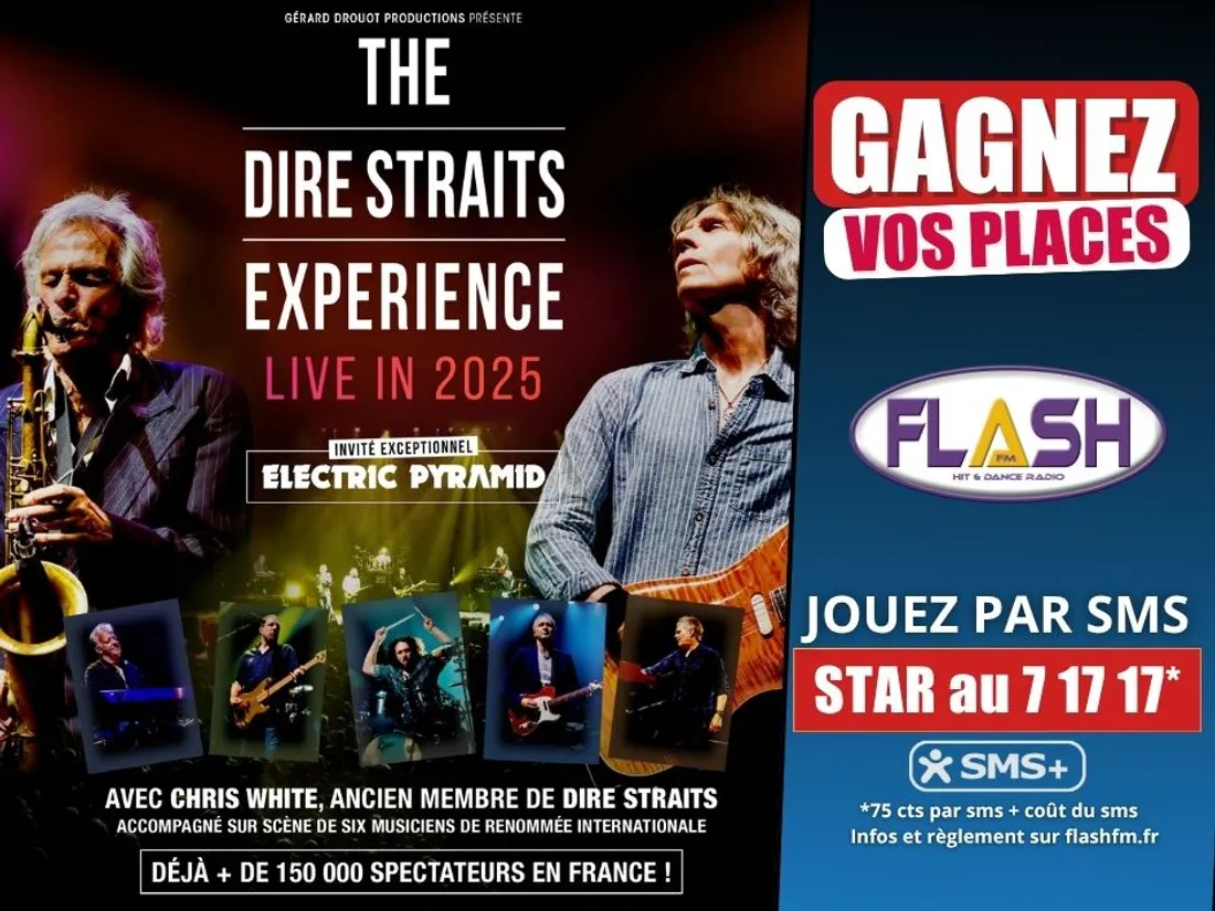 Gagnez vos places pour le concert The Dires Straits Experience avec Flash FM