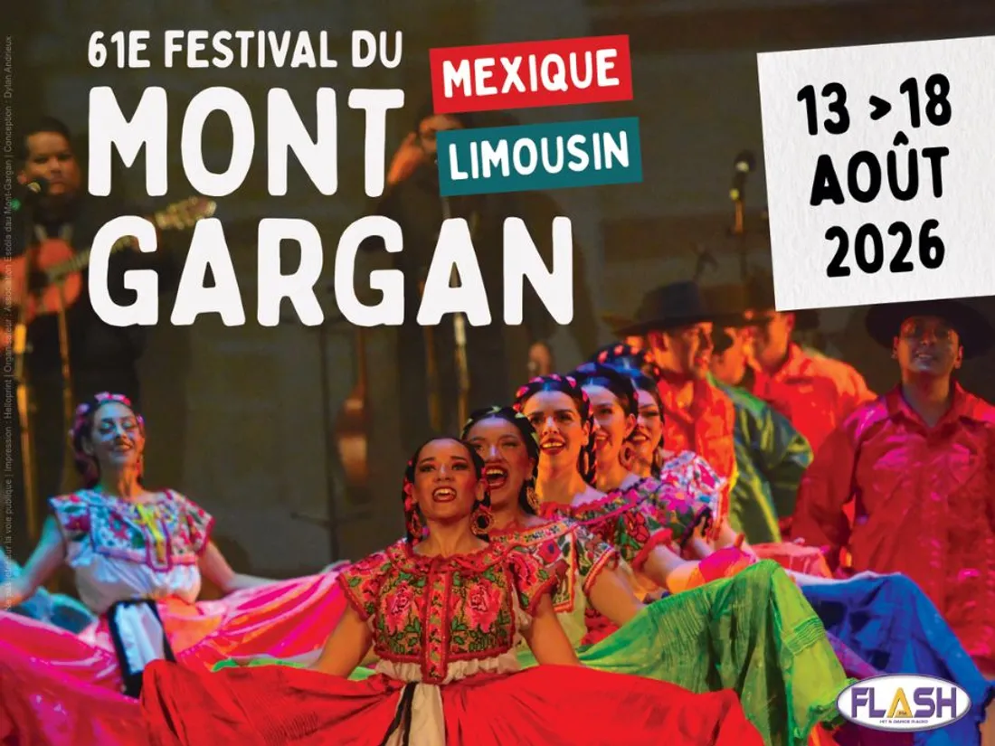 Festival du Mont Gargan 2026 avec Flash FM