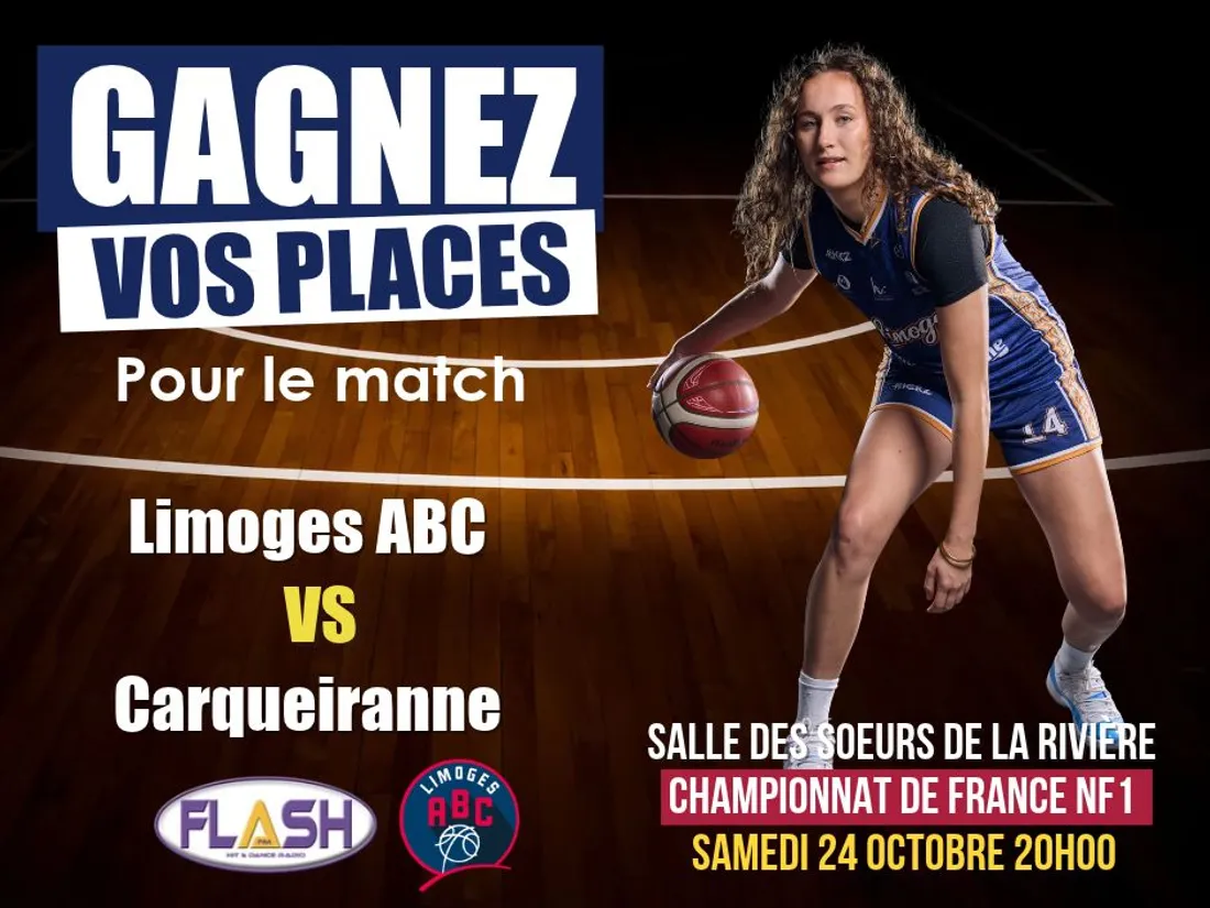 Limoges ABC – Carqueiranne : Gagnez vos places avec Flash FM