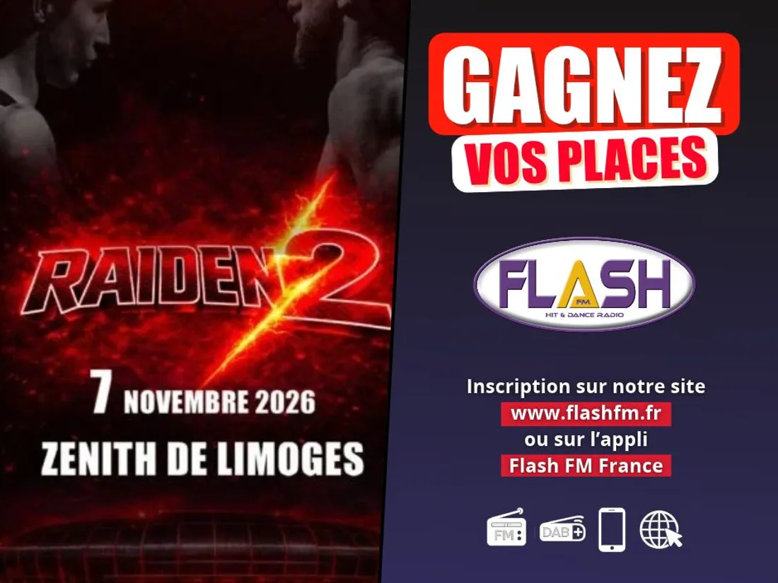Raïden 2 : les sports de combat au Zénith de Limoges avec Flash FM