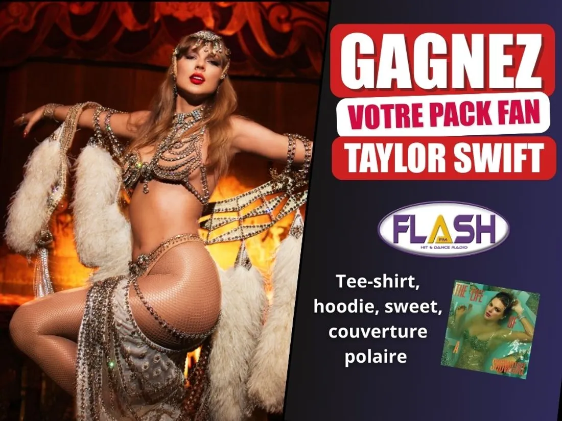 Gagnez avec Flash FM votre pack fan Taylor Swift