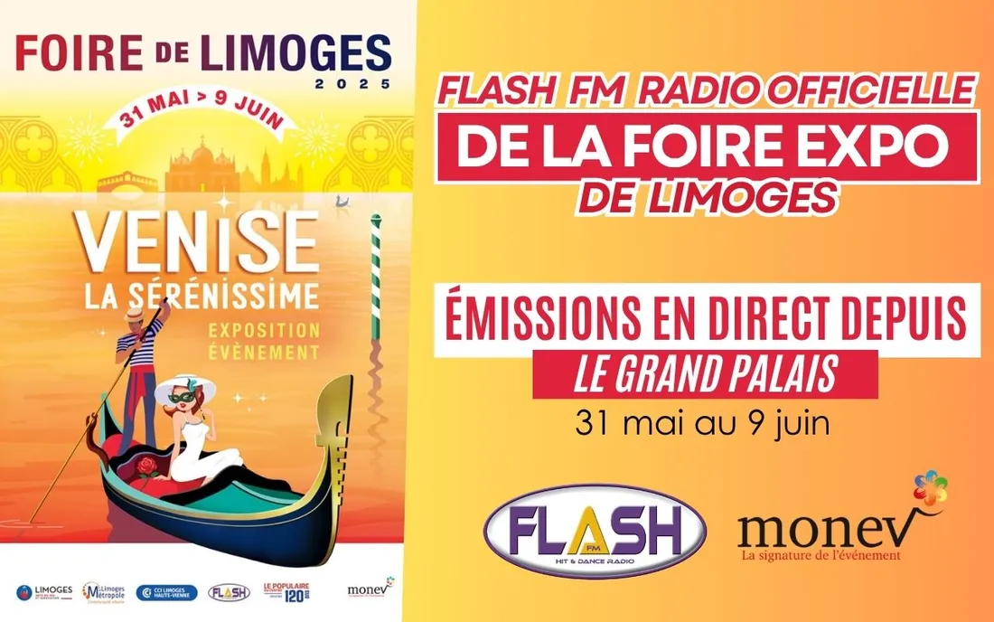La Foire Exposition de Limoges du 31 mai au 9 juin 2025 avec Flash FM