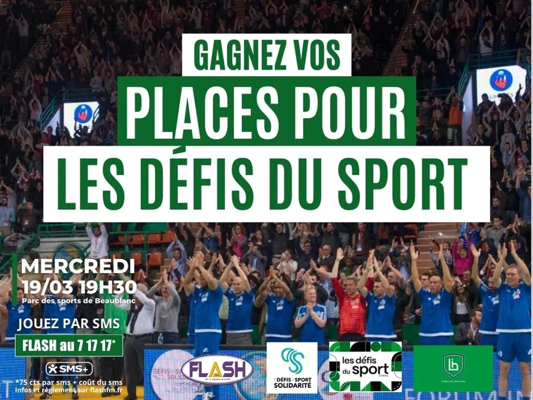 Gagnez vos places avec Flash FM pour le Défis du Sports au Palais des Sports de Beaublanc à Limoges