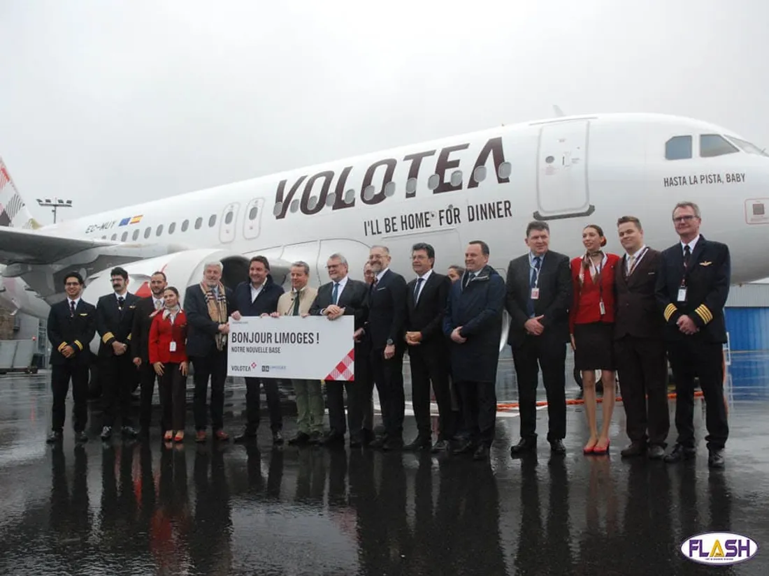 Volotea compagnie aérienne Limoges Paris-Orly vol direct Limoges Département Haute-Vienne avions