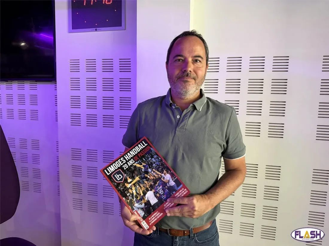 Xavier Georges hors-série Limoges Hand Ball LH Limoges journaliste populaire du centre 