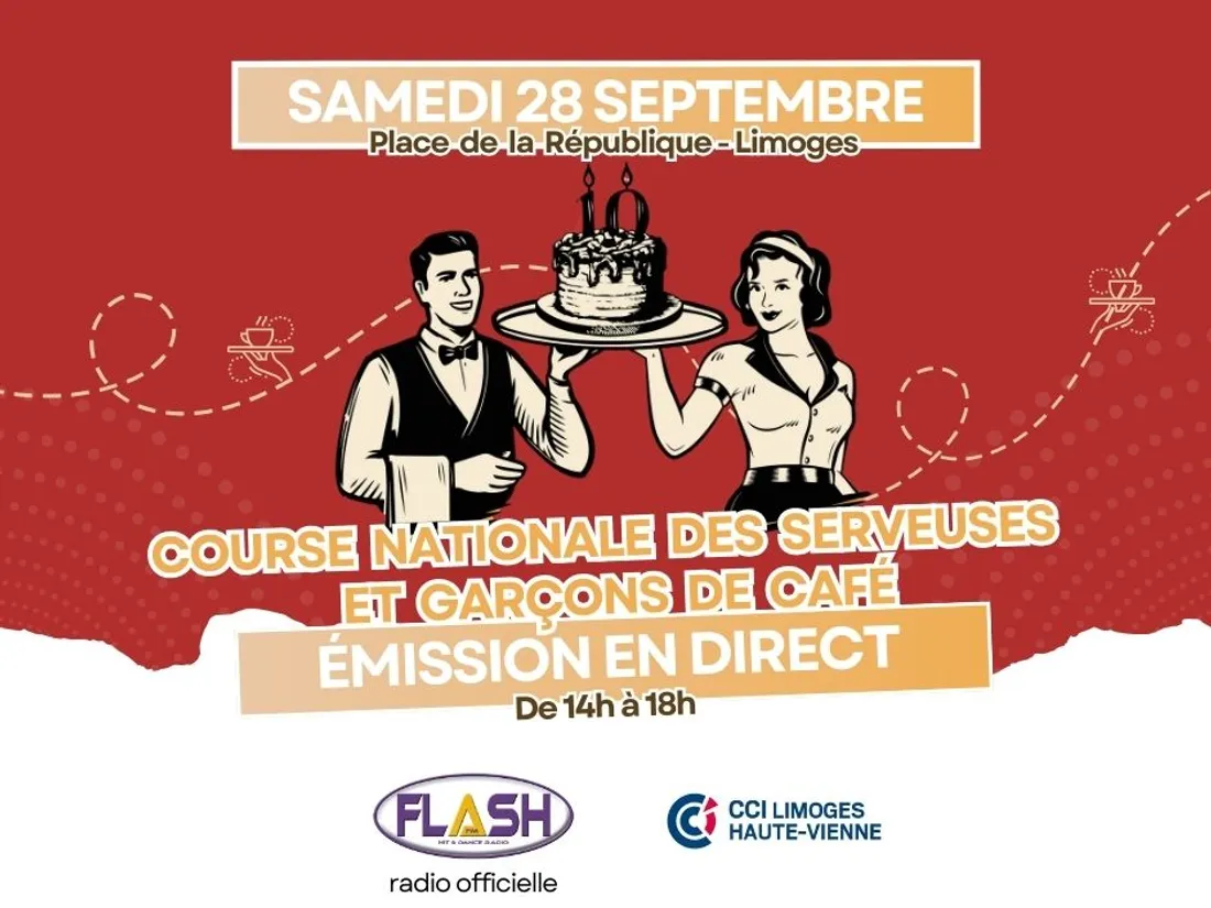 La Course nationale des Serveuses et Garçons de Café fête ses 10 ans le samedi 28 septembre 2024